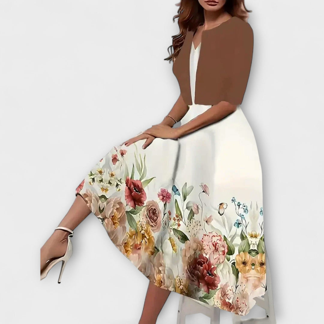 Blazer Midi Kjole til Dame