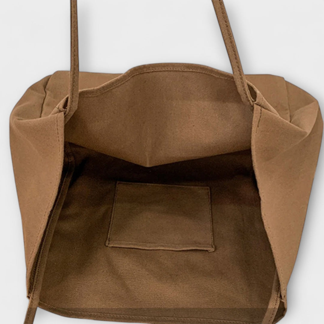 Premium Stor Canvas Shopper Taske