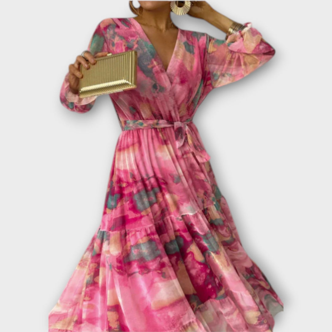 Evelyn - Aquarelle Dress