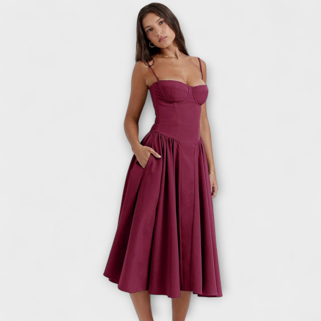 Rosalie - Forfinet Uten Ermer Korsettkjole