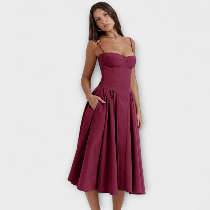 Rosalie - Forfinet Uten Ermer Korsettkjole