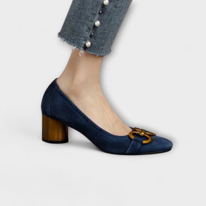 Mathilda – Komfortable Højhælede Sko