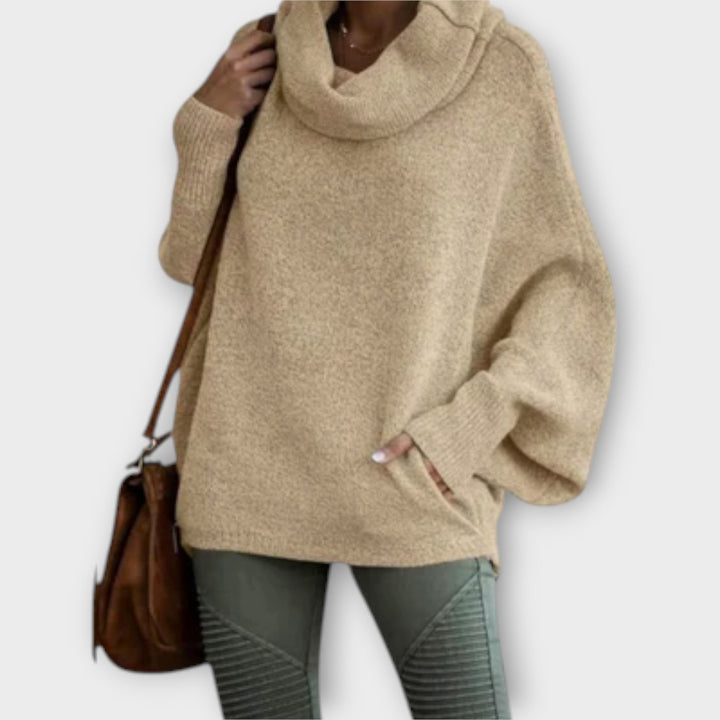 Ulrike - Elegant Turtle Neck Women's Sweater