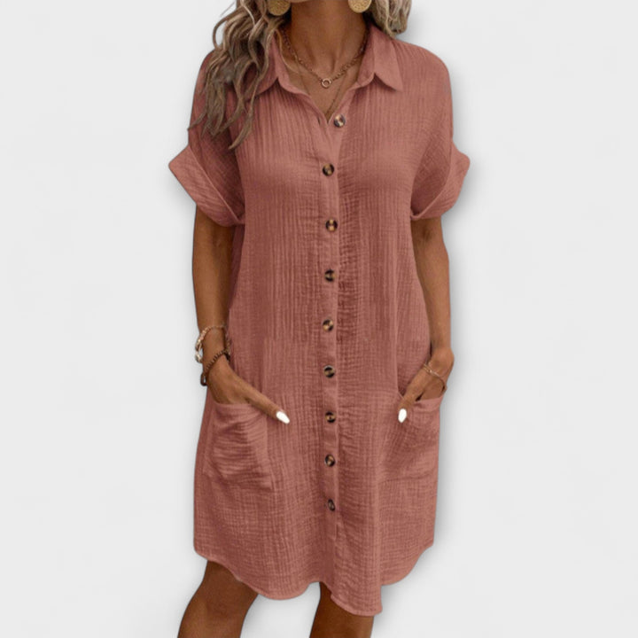Aria - Klassisk Polo Fritidskjole" can be rewritten as "Aria - Classic Polo Casual Dress.
