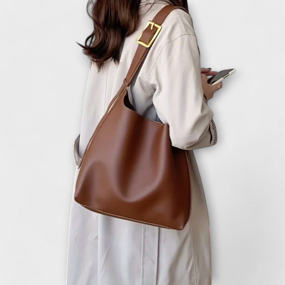 Lora – Chic Leather Shoulder Bag