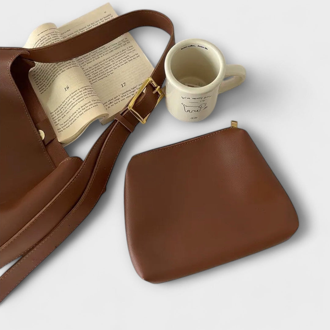 Lora – Chic Leather Shoulder Bag