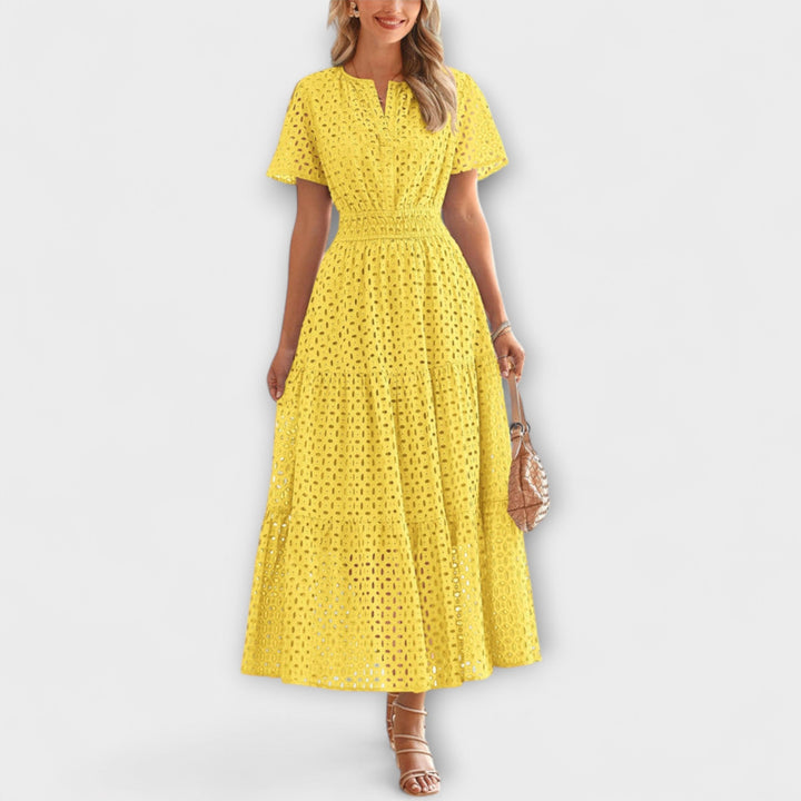 Linette - Chic Spiked Summer Dress