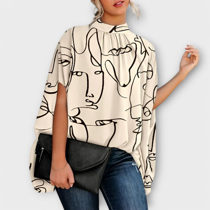 Jacqueline - Multifunktionel Aftensbluse