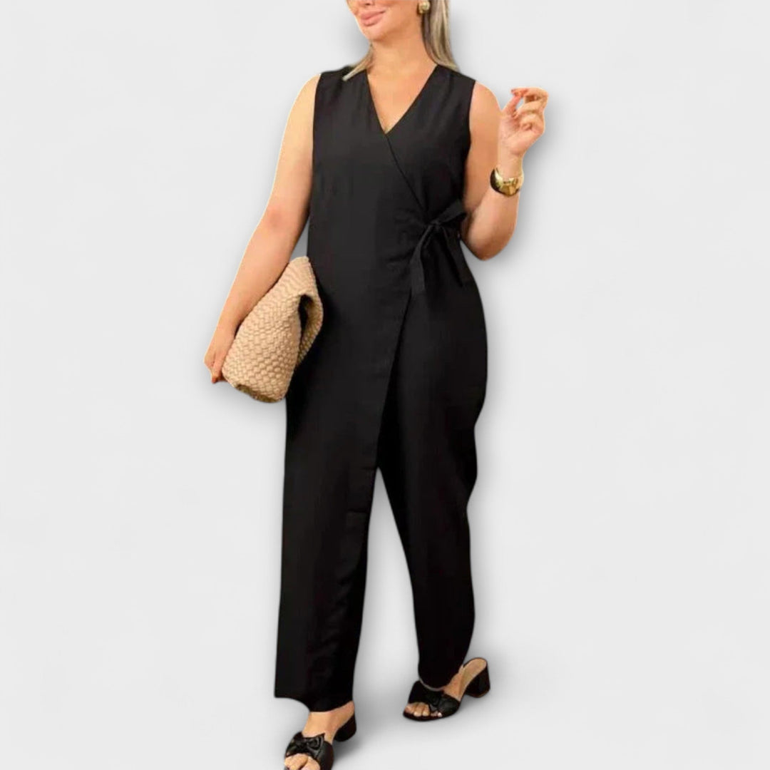 Inés - V-Neck Smart Jumpsuit