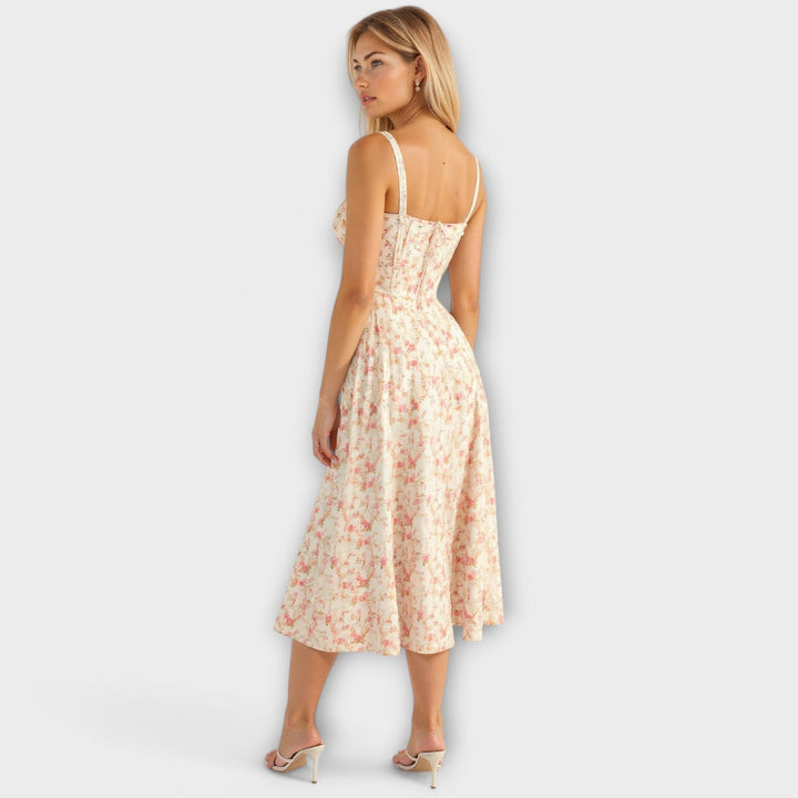 Kiana - Midi Korset Kjole