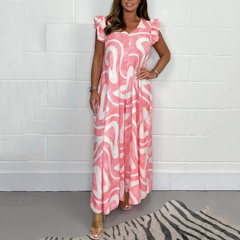 Jumpsuit - Weite Beine